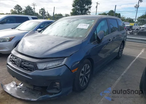 2025 Honda Odyssey Ex-L from USA, damaged, VIN 5FNRL6H68SB057500